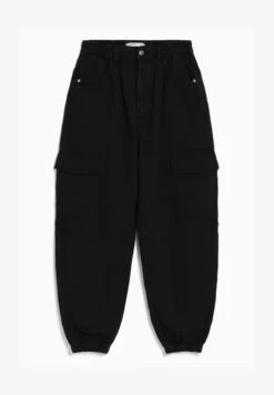 BERSHKA WITH GATHERED WAIST AND POCKETS - Cargohose - Black 11 BERSHKA WITH GATHERED WAIST AND POCKETS - Cargohose - Black -Bershka Verkaufsgeschäft ce80a8a0abd64048be9a6d8740dad359