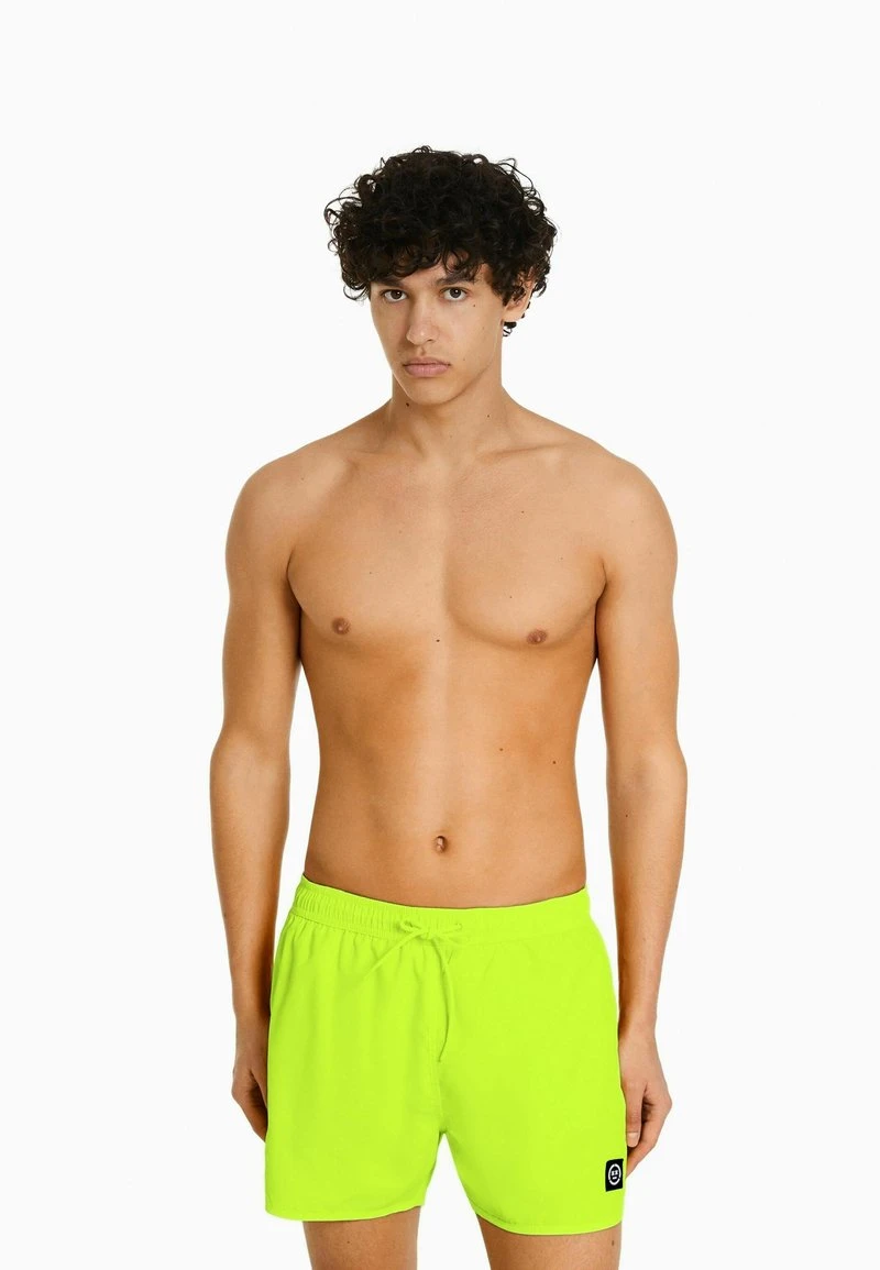 BERSHKA BASIC NEON - Badehose Pants - Yellow 4 BERSHKA BASIC NEON - Badehose Pants - Yellow – Bild 2