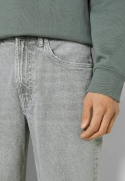 BERSHKA VINTAGE - Jeans Straight Leg - Mottled Light Grey -Bershka Verkaufsgeschäft cfcaad9921c04ac3b807ec4a173c162c