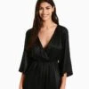 BERSHKA SURPLICE - Jumpsuit - Black 1 BERSHKA SURPLICE - Jumpsuit - Black -Bershka Verkaufsgeschäft d22387418dce4bbf80a0e4d85a05e341