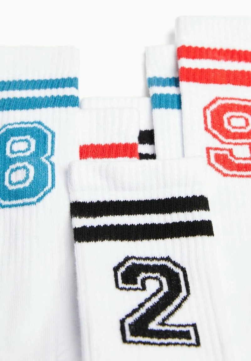 BERSHKA 3 PACK - Socken - Off White 4 BERSHKA 3 PACK - Socken - Off White – Bild 2