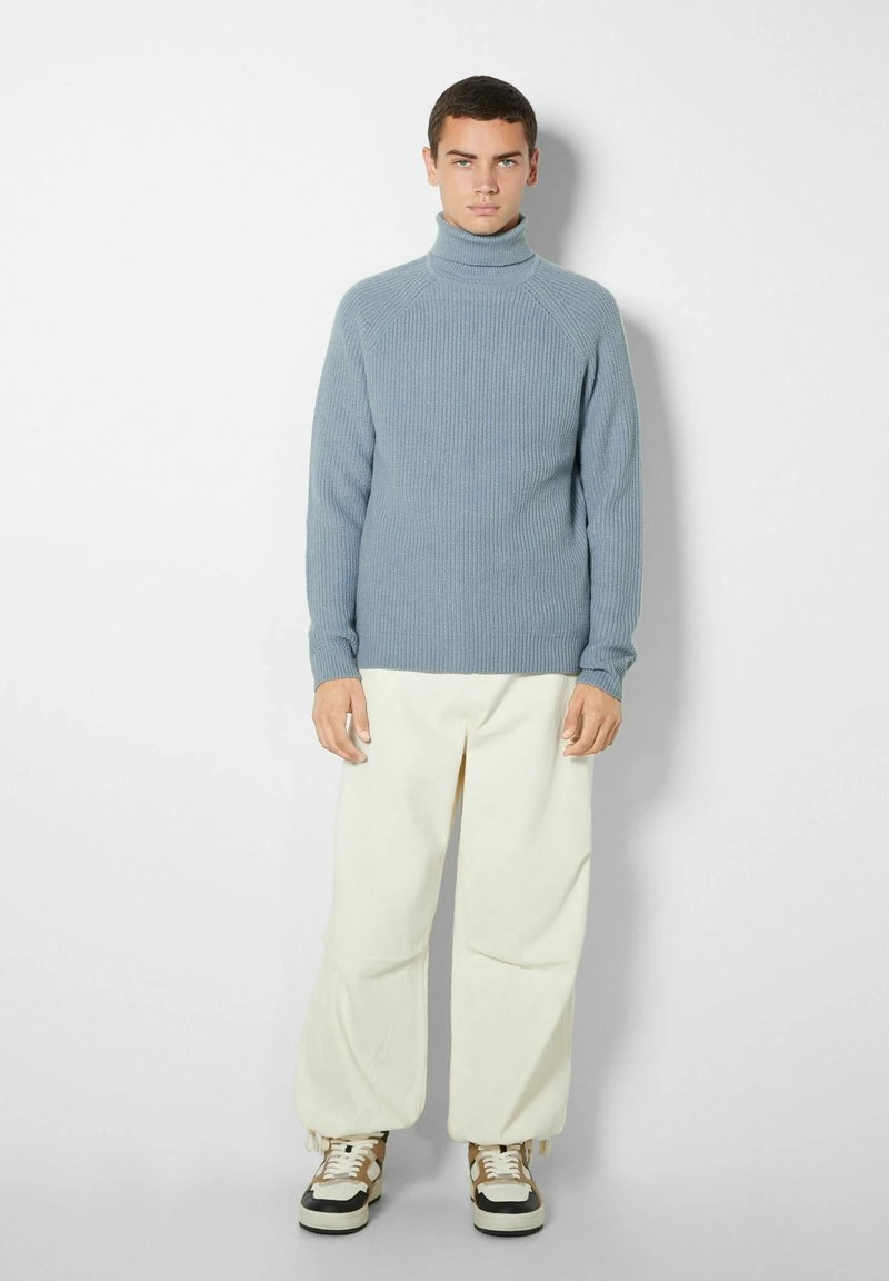 BERSHKA Strickpullover - Blue 4 BERSHKA Strickpullover - Blue – Bild 2