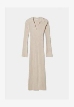 BERSHKA Maxikleid - Sand -Bershka Verkaufsgeschäft d7c0c2c7d66f4151a16262f8d45d1756