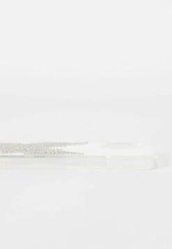 BERSHKA RHINESTONE - Handytasche - Silver Coloured -Bershka Verkaufsgeschäft d7dc625019ca4c2084664c524b3dc397