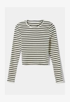 BERSHKA Langarmshirt - White 12 BERSHKA Langarmshirt - White -Bershka Verkaufsgeschäft d81e01019da9449683c7e978434af130