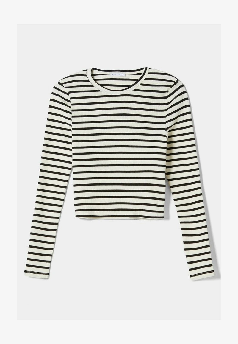 BERSHKA Langarmshirt - White 7 BERSHKA Langarmshirt - White – Bild 5