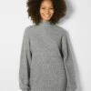 BERSHKA LONG SLEEVE - Strickkleid - Mottled Grey 2 BERSHKA LONG SLEEVE - Strickkleid - Mottled Grey -Bershka Verkaufsgeschäft db9a81f834c64c3984b20cfd52d28248