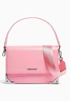 BERSHKA TEXTURED - MINAUDIÈRE WITH HANDLE - Handtasche - Light Pink 13 BERSHKA TEXTURED - MINAUDIÈRE WITH HANDLE - Handtasche - Light Pink -Bershka Verkaufsgeschäft dc9c424446f14dcca7ae45224ab2d532