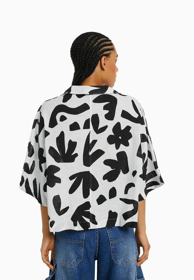 BERSHKA RUSTIC WITH KIMONO EFFECT - Hemdbluse - Light Pink 5 BERSHKA RUSTIC WITH KIMONO EFFECT - Hemdbluse - Light Pink – Bild 3