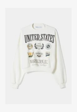 BERSHKA EMBROIDERED - Sweatshirt - Off White 12 BERSHKA EMBROIDERED - Sweatshirt - Off White -Bershka Verkaufsgeschäft df77c55f00aa4e219d806ca731cae49c