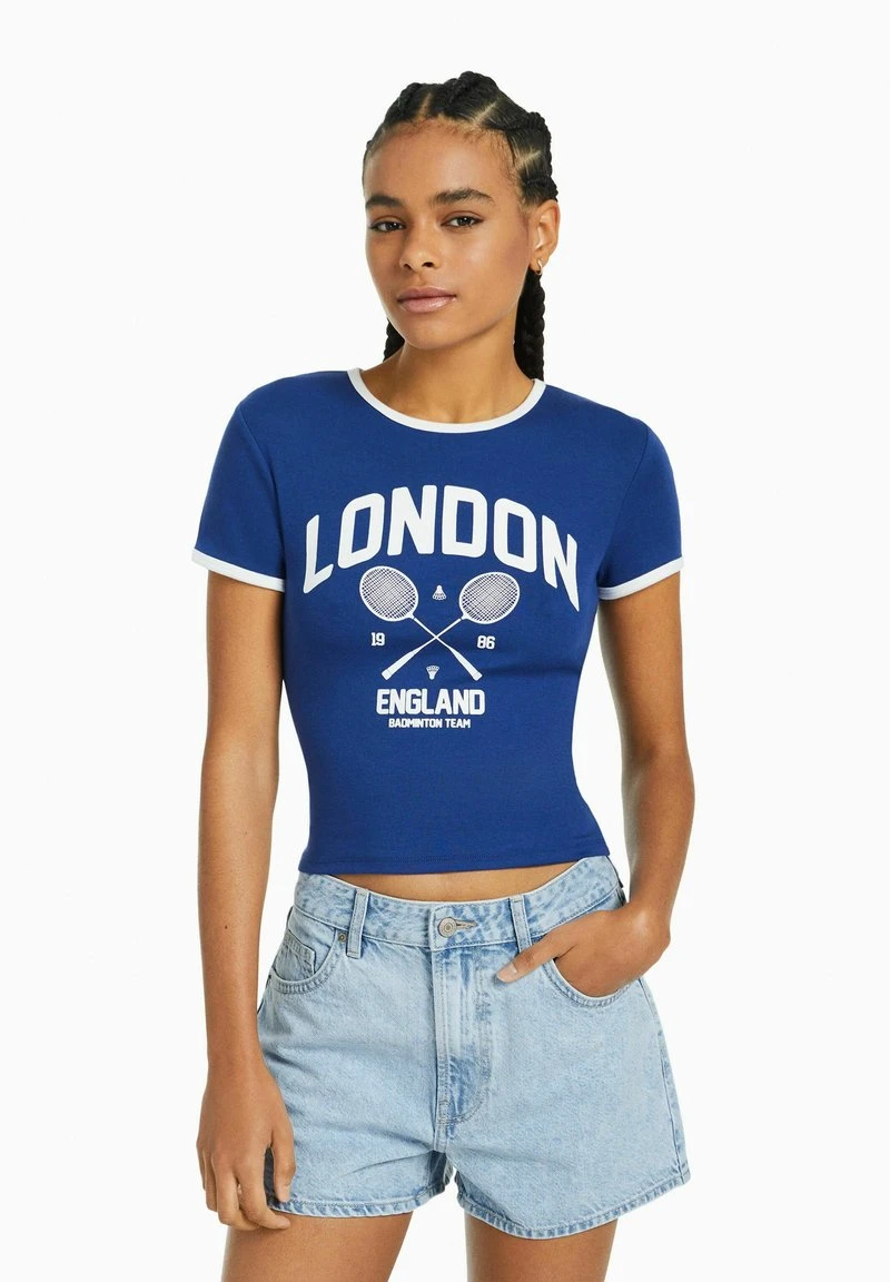 BERSHKA MOM FIT - Jeans Shorts - Light Blue 3 BERSHKA MOM FIT - Jeans Shorts - Light Blue