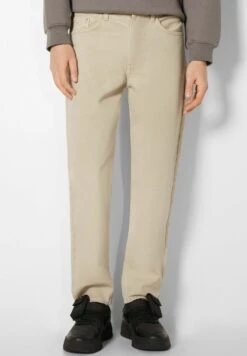 BERSHKA VINTAGE - Jeans Straight Leg - Beige -Bershka Verkaufsgeschäft e1c8e22de3ac4a6db8c83c418207bed2 1