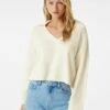 BERSHKA Strickpullover - Off White -Bershka Verkaufsgeschäft e21a846e6b534e6591805084ad027426
