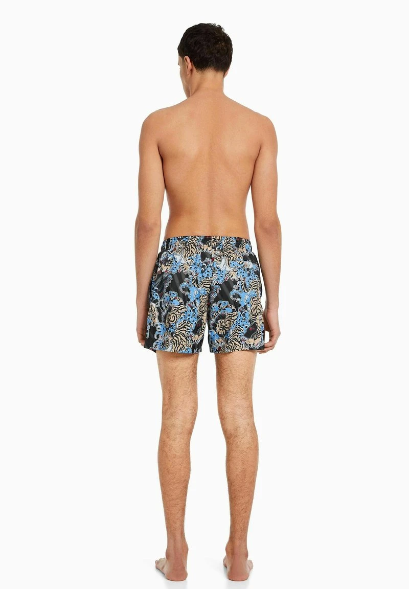 BERSHKA TIGER PRINT - - Badeshorts - Black 5 BERSHKA TIGER PRINT - - Badeshorts - Black – Bild 3