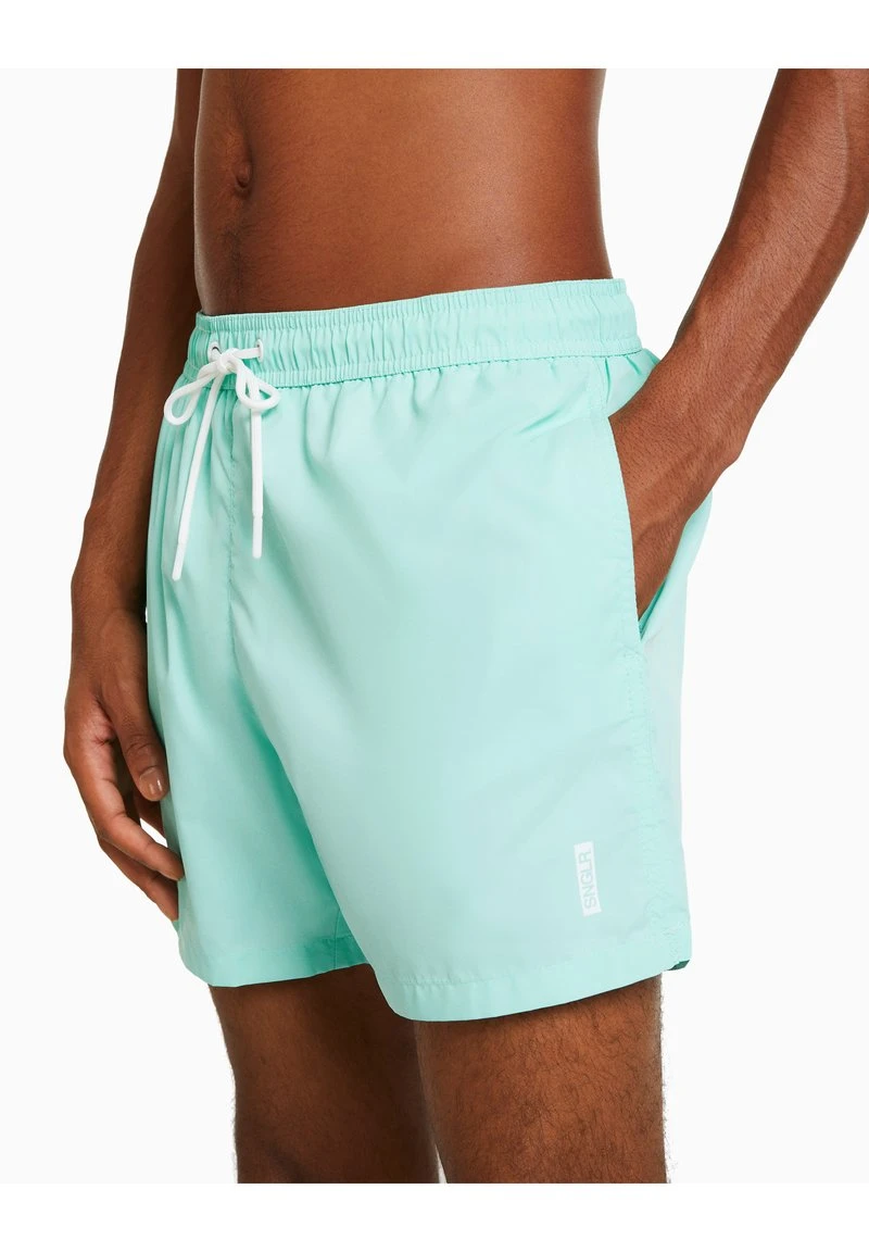 BERSHKA BASIC - Badeshorts - Light Blue 5 BERSHKA BASIC - Badeshorts - Light Blue – Bild 3