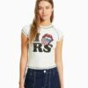 BERSHKA SHORT SLEEVE PRINT - ROLLING STONES - T-Shirt Print - Beige 2 BERSHKA SHORT SLEEVE PRINT - ROLLING STONES - T-Shirt Print - Beige -Bershka Verkaufsgeschäft e5a77719d874474cbc438139abe58f19