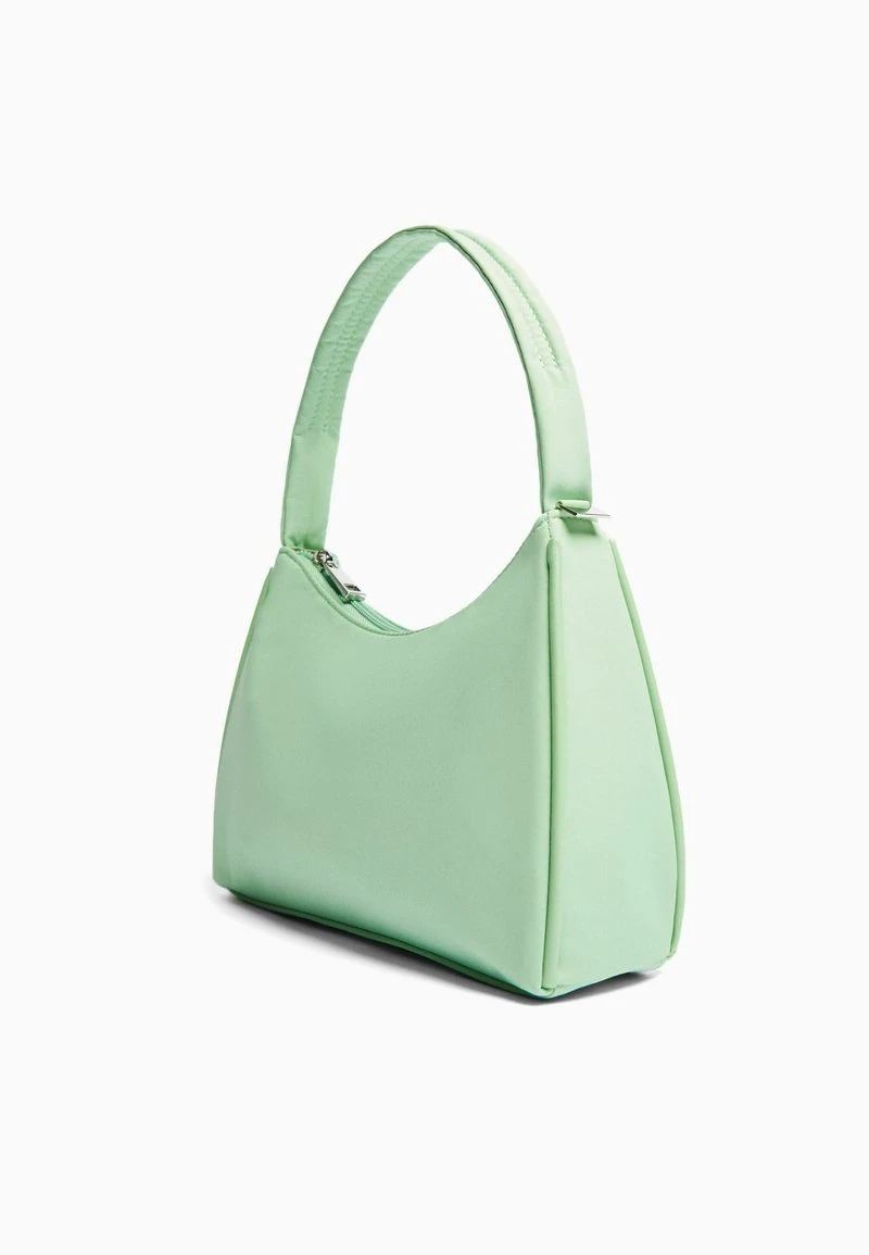 BERSHKA FABRIC - Handtasche - Light Green 6 BERSHKA FABRIC - Handtasche - Light Green – Bild 4