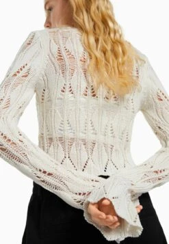 BERSHKA OPEN WITH A SQUARE CUT NECKLINE 01667376 - Strickpullover - Beige 12 BERSHKA OPEN WITH A SQUARE CUT NECKLINE 01667376 - Strickpullover - Beige -Bershka Verkaufsgeschäft e6a01aa669044c329c7e64434b833dee