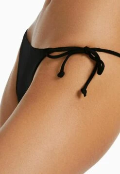 BERSHKA ADJUSTABLE - Bikini-Hose - Black -Bershka Verkaufsgeschäft e6ad714f4dec4581a42bce5ac5735aeb