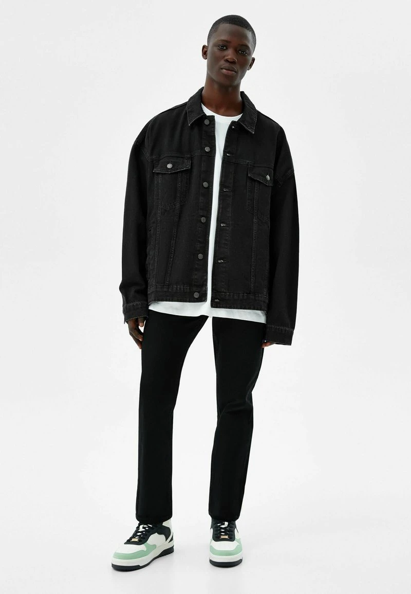 BERSHKA Jeansjacke - Black 4 BERSHKA Jeansjacke - Black – Bild 2