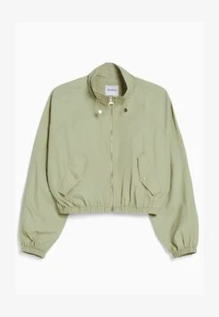 BERSHKA CROPPED RIPSTOP TEXTURED - Leichte Jacke - Khaki 12 BERSHKA CROPPED RIPSTOP TEXTURED - Leichte Jacke - Khaki -Bershka Verkaufsgeschäft e8a3c6365a314476bf9b388829024362