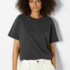 BERSHKA OVERSIZE SHORT SLEEVE - T-Shirt Print - Dark Grey -Bershka Verkaufsgeschäft e9a36288c4bb4850b909d9fd8f103f8a