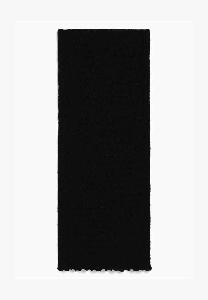 BERSHKA WAFFLE - A-Linien-Rock - Black 8 BERSHKA WAFFLE - A-Linien-Rock - Black – Bild 6