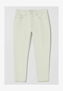 BERSHKA VINTAGE - Jeans Straight Leg - Offwhite -Bershka Verkaufsgeschäft eb0a11dd2c324730950e71dd375d7d4e