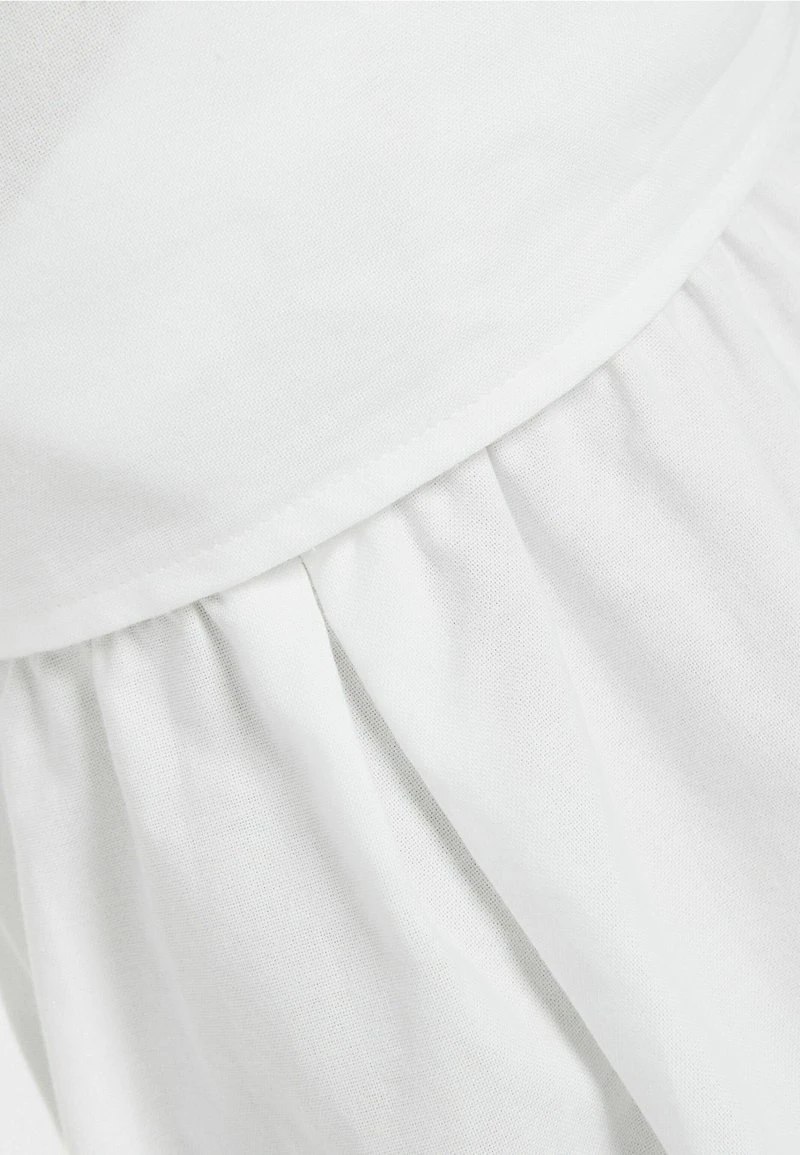 BERSHKA CROSSOVER DETAIL- MINI LONG SLEEVE - Blusenkleid - Off White 8 BERSHKA CROSSOVER DETAIL- MINI LONG SLEEVE - Blusenkleid - Off White – Bild 6