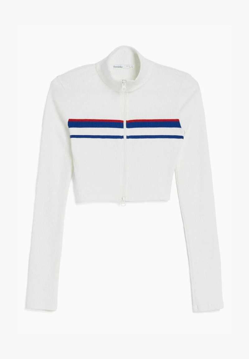 BERSHKA STRIPED - Strickpullover - Off-white 7 BERSHKA STRIPED - Strickpullover - Off-white – Bild 5