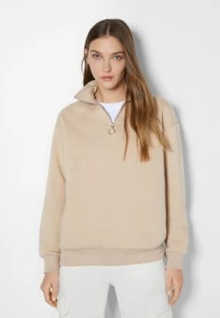 BERSHKA HIGH NECK - Sweatshirt - Camel 13 BERSHKA HIGH NECK - Sweatshirt - Camel -Bershka Verkaufsgeschäft ecbb6ebaff044aa88195f223153b6154