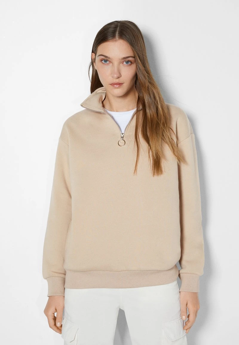 BERSHKA HIGH NECK - Sweatshirt - Camel 8 BERSHKA HIGH NECK - Sweatshirt - Camel – Bild 6