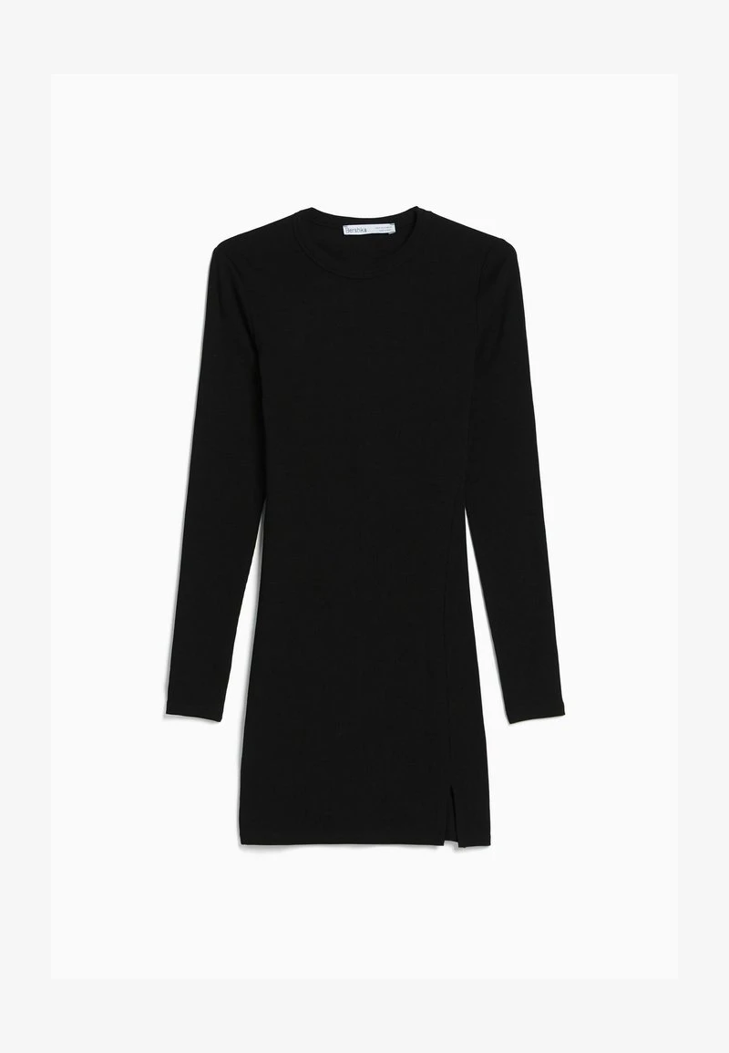 BERSHKA LONG SLEEVE MINI - Etuikleid - Black 7 BERSHKA LONG SLEEVE MINI - Etuikleid - Black – Bild 5