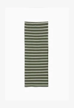 BERSHKA STRIPED - Maxirock - Khaki 11 BERSHKA STRIPED - Maxirock - Khaki -Bershka Verkaufsgeschäft ed7fa5b0cd234667a17a537a66557a77