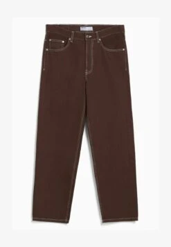 BERSHKA WIDE-LEG ’90S - Jeans Straight Leg - Brown -Bershka Verkaufsgeschäft ee964f7f53844552b68f8ce2a46ff73a