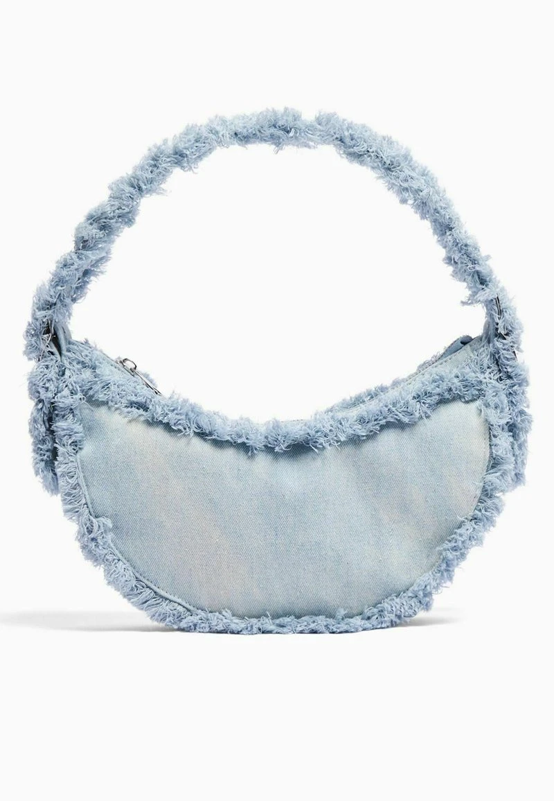 BERSHKA WITH FRINGING - Handtasche - Dark Blue 8 BERSHKA WITH FRINGING - Handtasche - Dark Blue – Bild 6