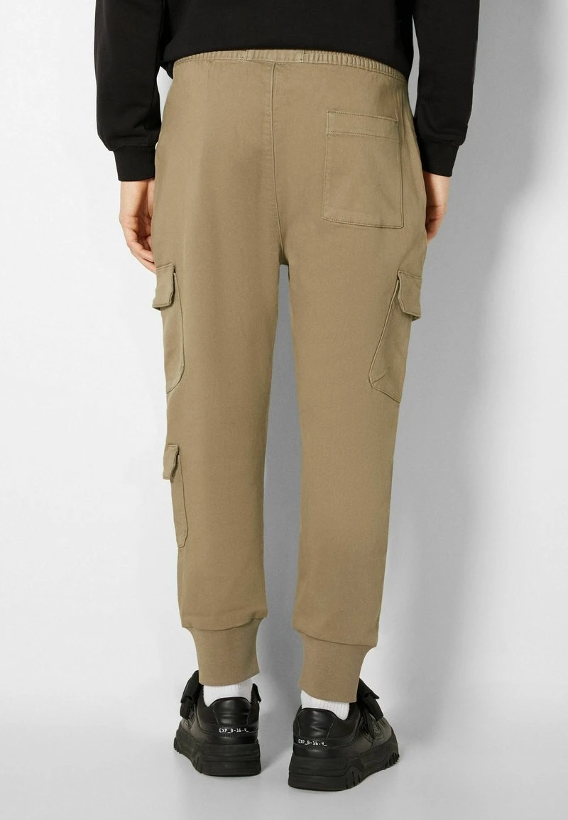 BERSHKA SLIM - Cargohose - Camel 4 BERSHKA SLIM - Cargohose - Camel – Bild 2