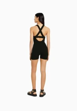 BERSHKA STRAPPY - Jumpsuit - Black 10 BERSHKA STRAPPY - Jumpsuit - Black -Bershka Verkaufsgeschäft f49629c17f66449aaaa0cde10f235340