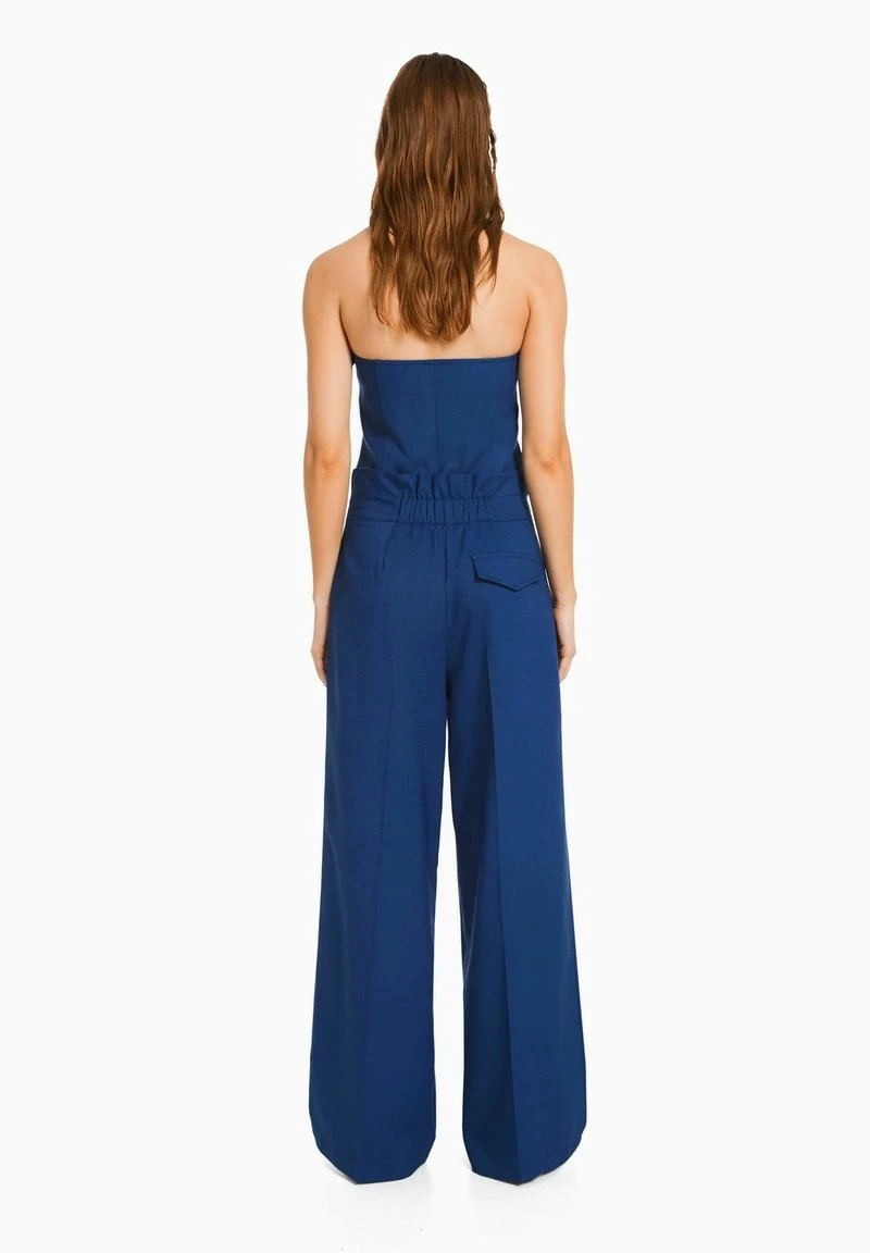 BERSHKA TAILORED WITH EXPOSED SHOULDERS CORSET - Weste - Blue 5 BERSHKA TAILORED WITH EXPOSED SHOULDERS CORSET - Weste - Blue – Bild 3