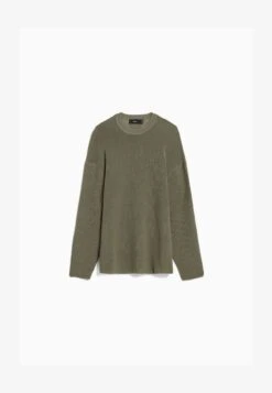 BERSHKA ROUND NECK - Strickpullover - Green -Bershka Verkaufsgeschäft f6b622c8788b48fa83bc257ddbc81ec2
