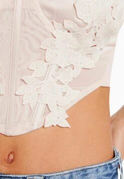 BERSHKA FLORAL PRINT - CORSET - Top - Pink 11 BERSHKA FLORAL PRINT - CORSET - Top - Pink -Bershka Verkaufsgeschäft f71549fd417d4417bf96f5efae7618ae