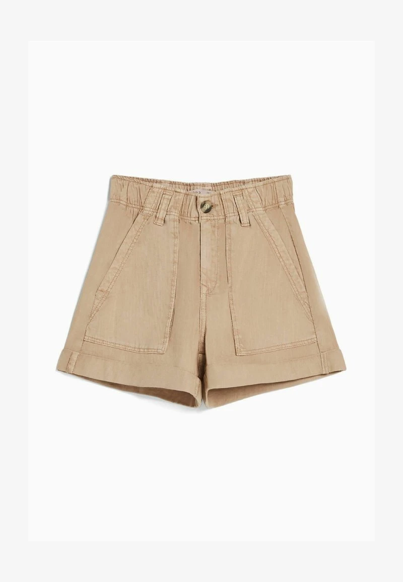 BERSHKA PAPERBAG - Jeans Shorts - Camel 6 BERSHKA PAPERBAG - Jeans Shorts - Camel – Bild 4