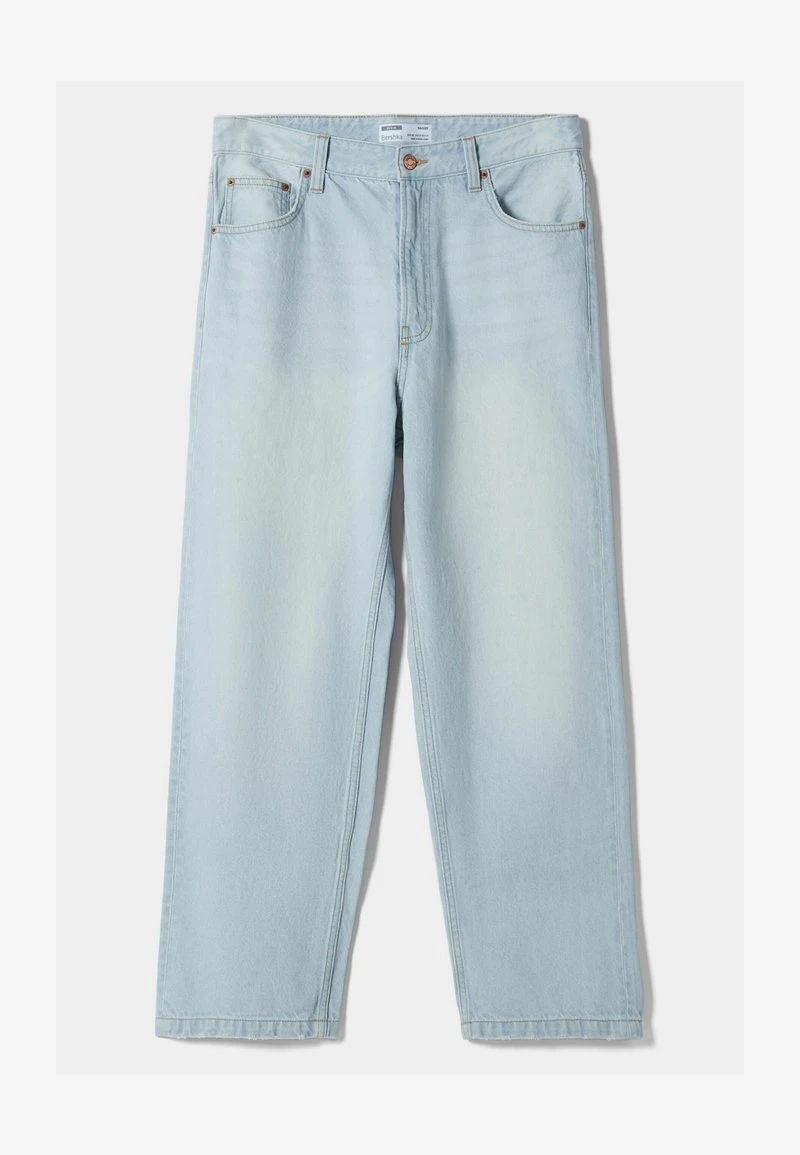 BERSHKA Jeans Straight Leg - Blue 6 BERSHKA Jeans Straight Leg - Blue – Bild 4