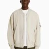 BERSHKA LIGHTWEIGHT - Bomberjacke - White 2 BERSHKA LIGHTWEIGHT - Bomberjacke - White -Bershka Verkaufsgeschäft f8f0b9b117304de3ae4f7fb5645b36a2