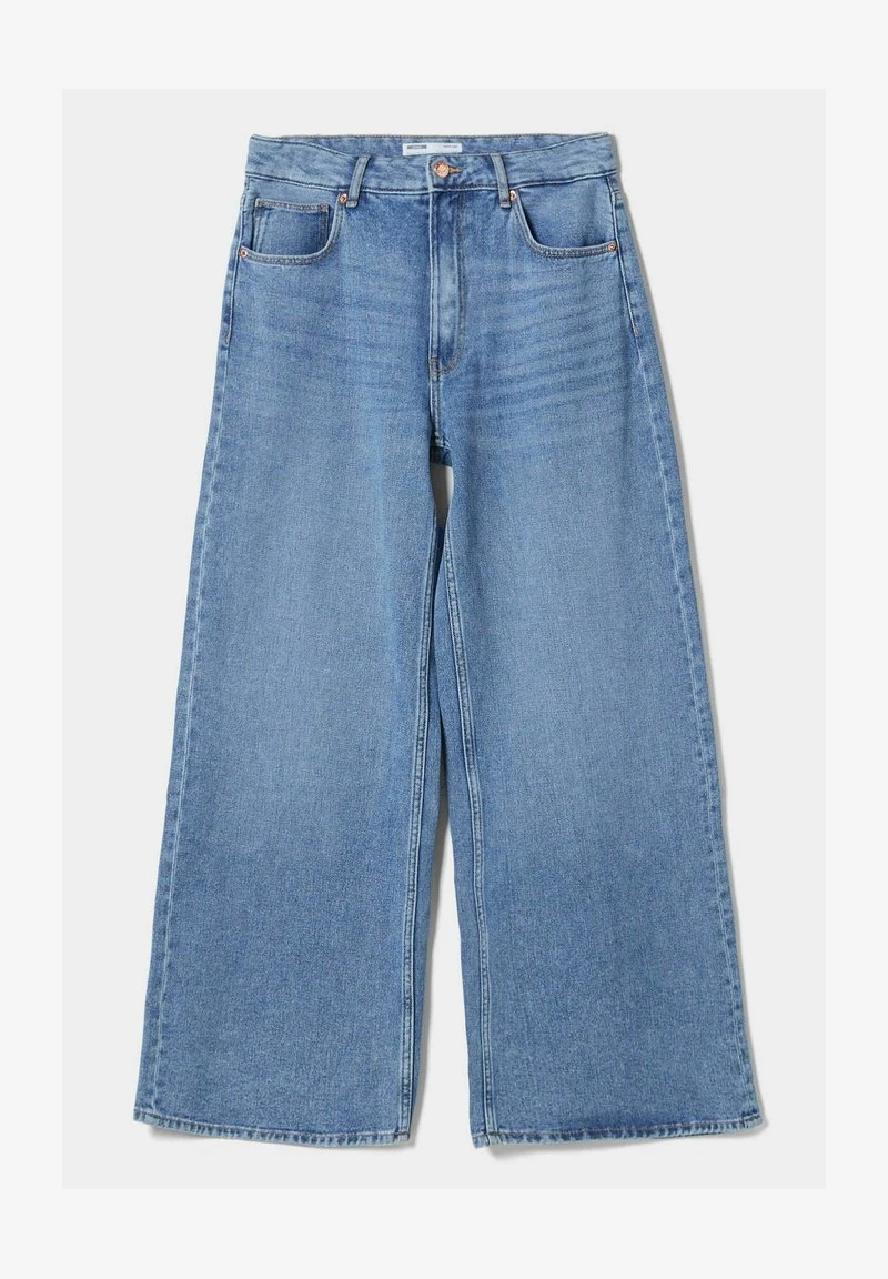 BERSHKA WIDE-LEG - Flared Jeans - Light Blue Denim 7 BERSHKA WIDE-LEG - Flared Jeans - Light Blue Denim – Bild 5