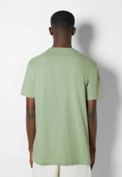 BERSHKA SHORT SLEEVE - T-Shirt Basic - Green -Bershka Verkaufsgeschäft f96960c15e5743cb881dc09e7c9de08d