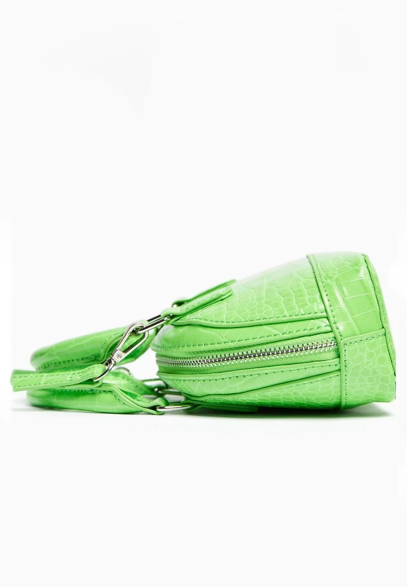 BERSHKA MINI MOCK CROC - Handtasche - Green 6 BERSHKA MINI MOCK CROC - Handtasche - Green – Bild 4