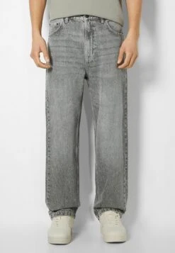 BERSHKA COLOURED-BAGGY - Jeans Straight Leg - Mottled Light Grey 13 BERSHKA COLOURED-BAGGY - Jeans Straight Leg - Mottled Light Grey -Bershka Verkaufsgeschäft fc7bb381a8f34abc95f47846ed7277c7 1