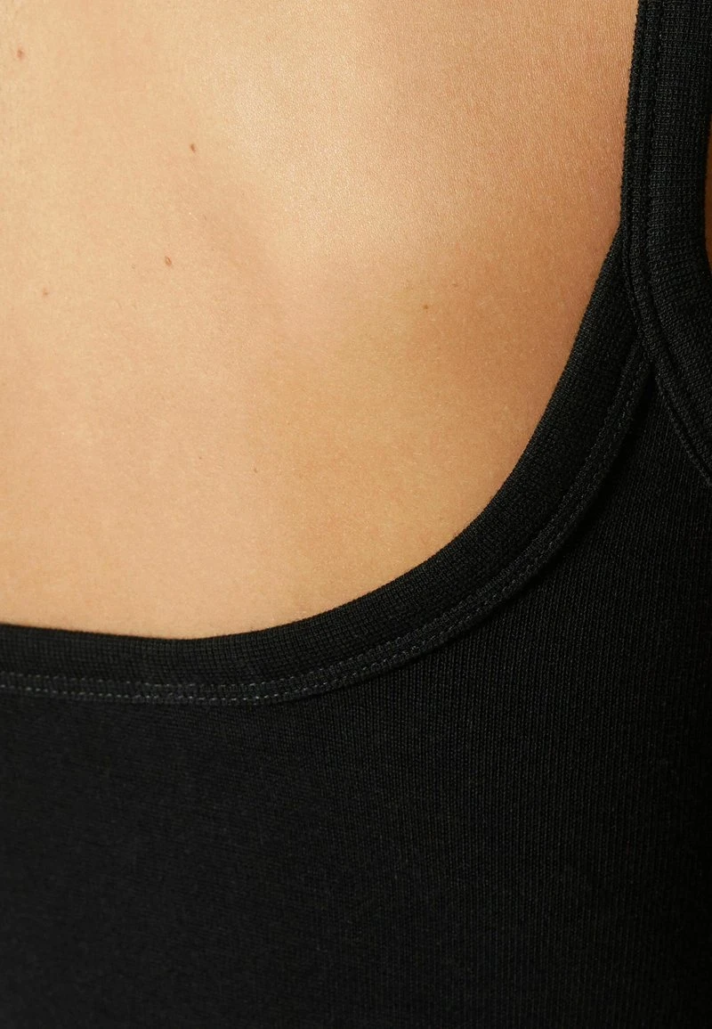 BERSHKA WIDE STRAP CROP - Top - Black 6 BERSHKA WIDE STRAP CROP - Top - Black – Bild 4