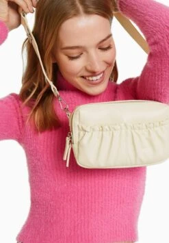 BERSHKA Umhängetasche - Beige -Bershka Verkaufsgeschäft fcfca3132f1943dca07914bfb77c24e7